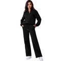 Womens Casual Sports Suit | Solid Colour
