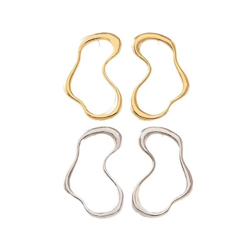 Geometric Zinc Alloy Earrings