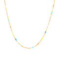 Five-Colour Stainless Steel Necklace