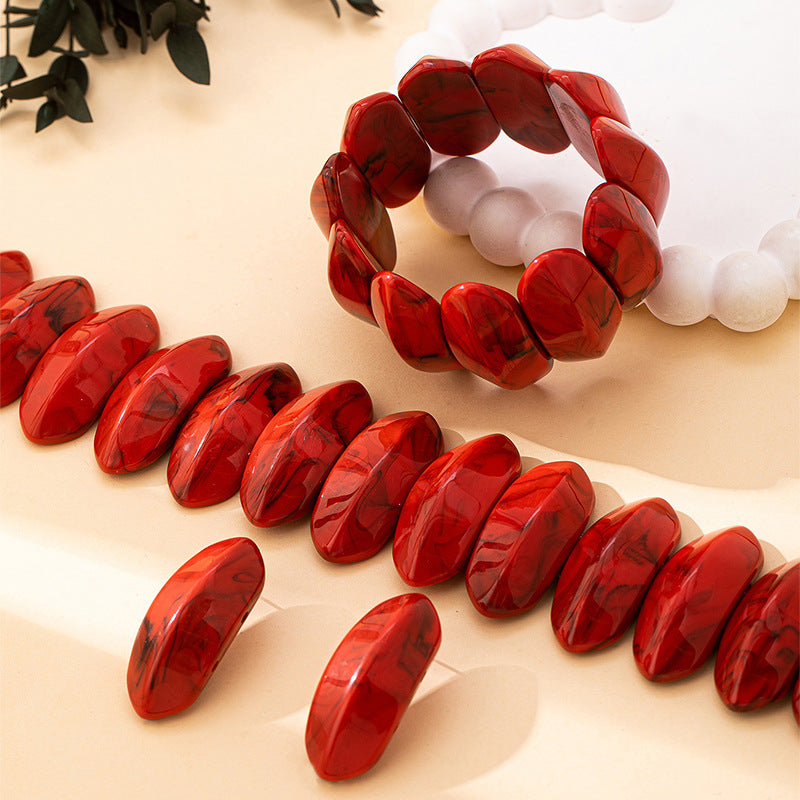 Shield-Shaped Geometric Necklace